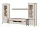Wohnzimmer-Sets Fermaru 111 (Weiß + Eichenholzoptik)