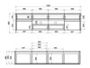 Wohnzimmer-Sets Fermaru 112 (Weiß + Eichenholzoptik)