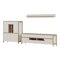 Wohnzimmer-Sets Fermaru 112 (Weiß + Eichenholzoptik)