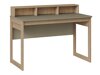 Bürotisch Fermaru 115 (Staubiges Grün + Eichenholzoptik)