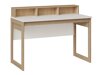 Bürotisch Fermaru 115 (Weiß + Eichenholzoptik)