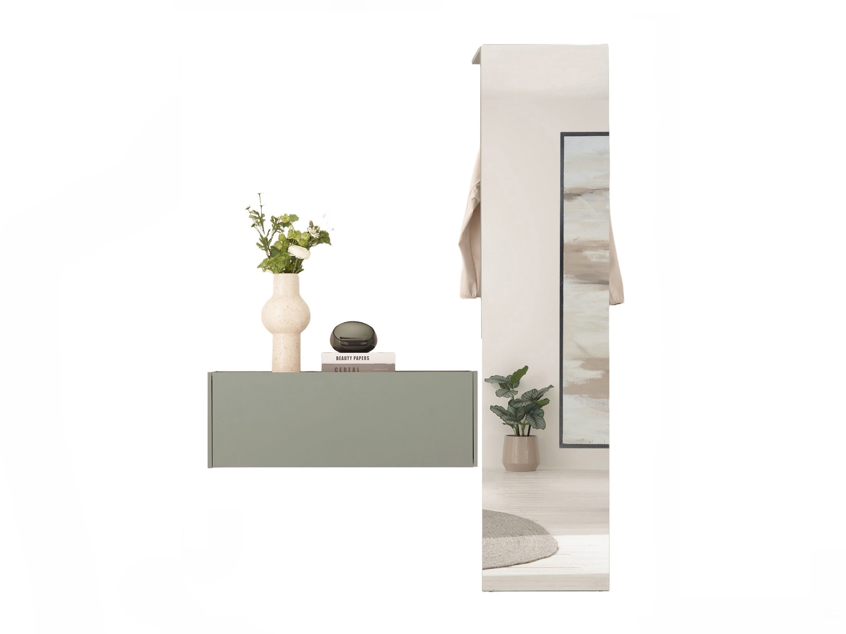 Flurgarnitur Elbsori 166 (Grün)