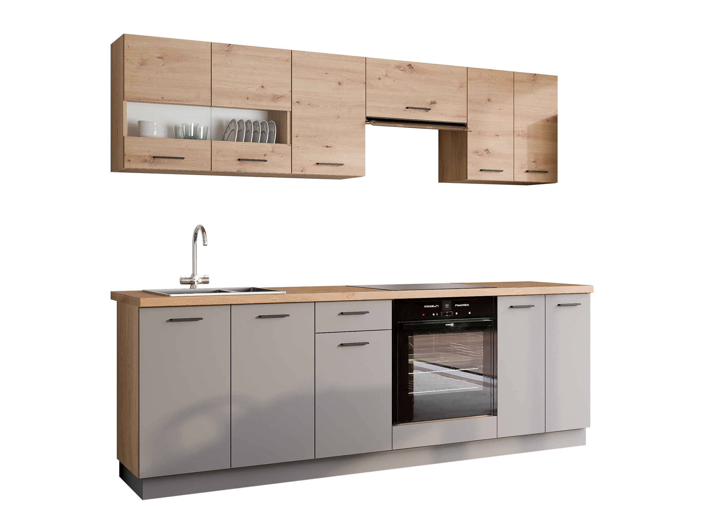 Modulares Küchenset Ati Grey Artisan 100