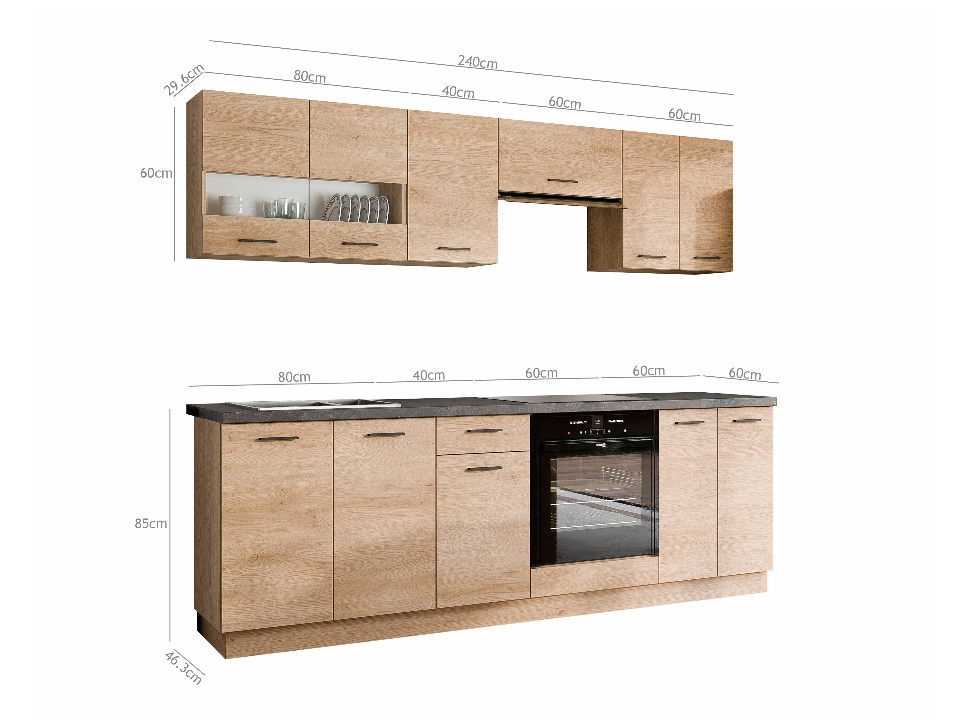 Modulares Küchenset Ati Torro 131