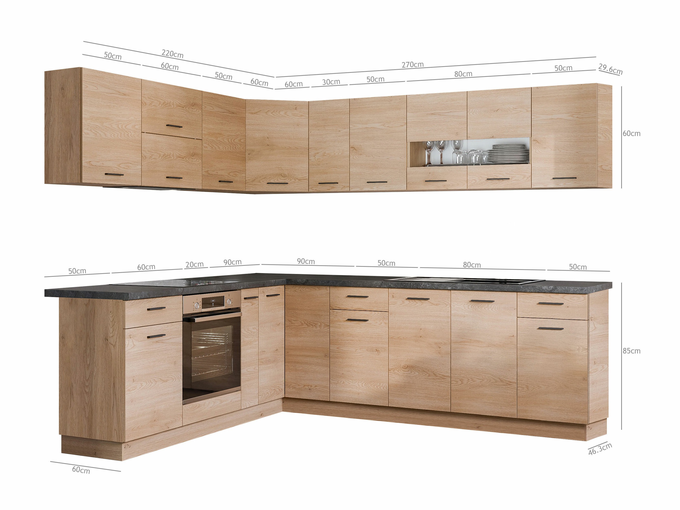 Modulares Küchenset Ati Torro 132