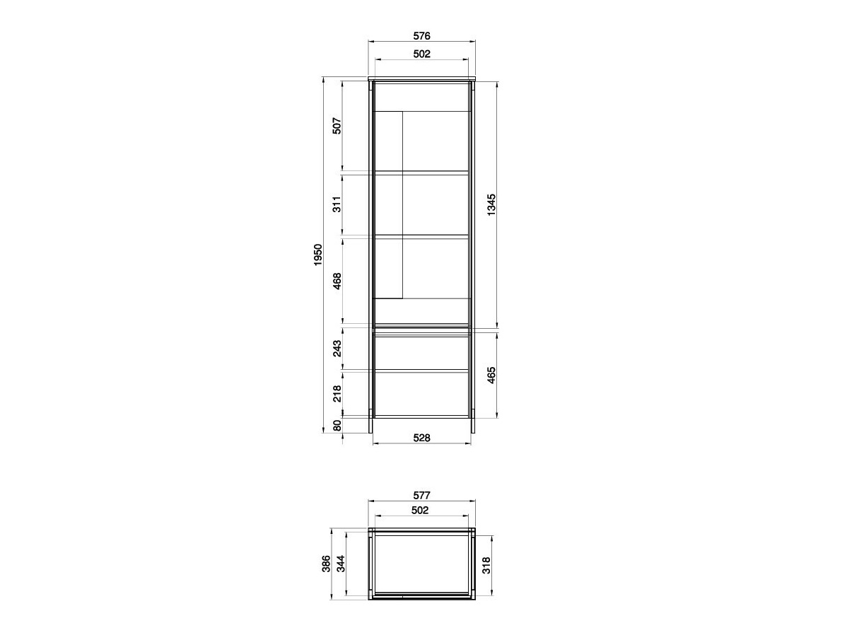 Wohnzimmer-Sets Fermaru 113 (Weiß + Eichenholzoptik)