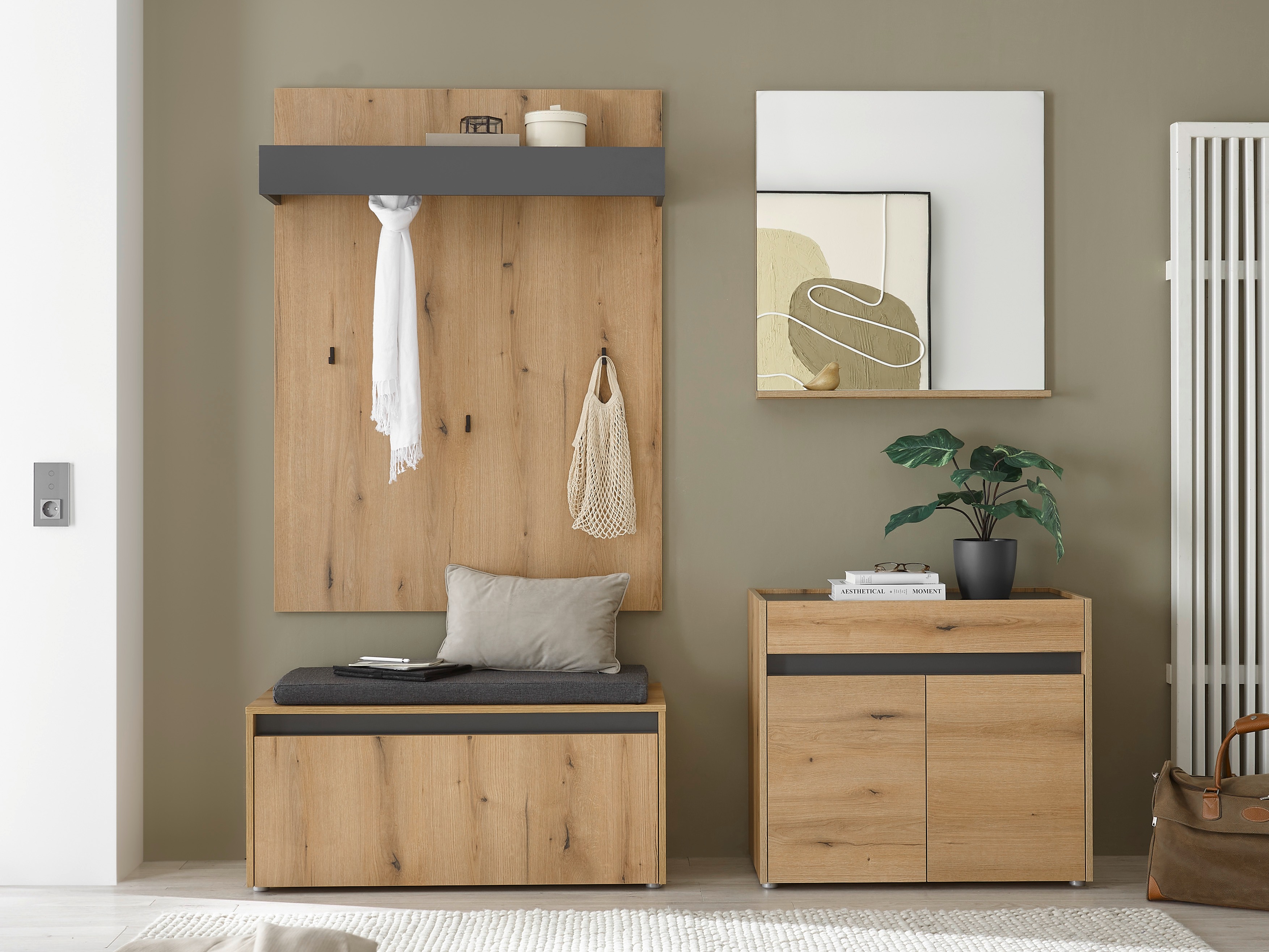 Flurgarnitur Elbsori 168 (Eichenholzoptik)