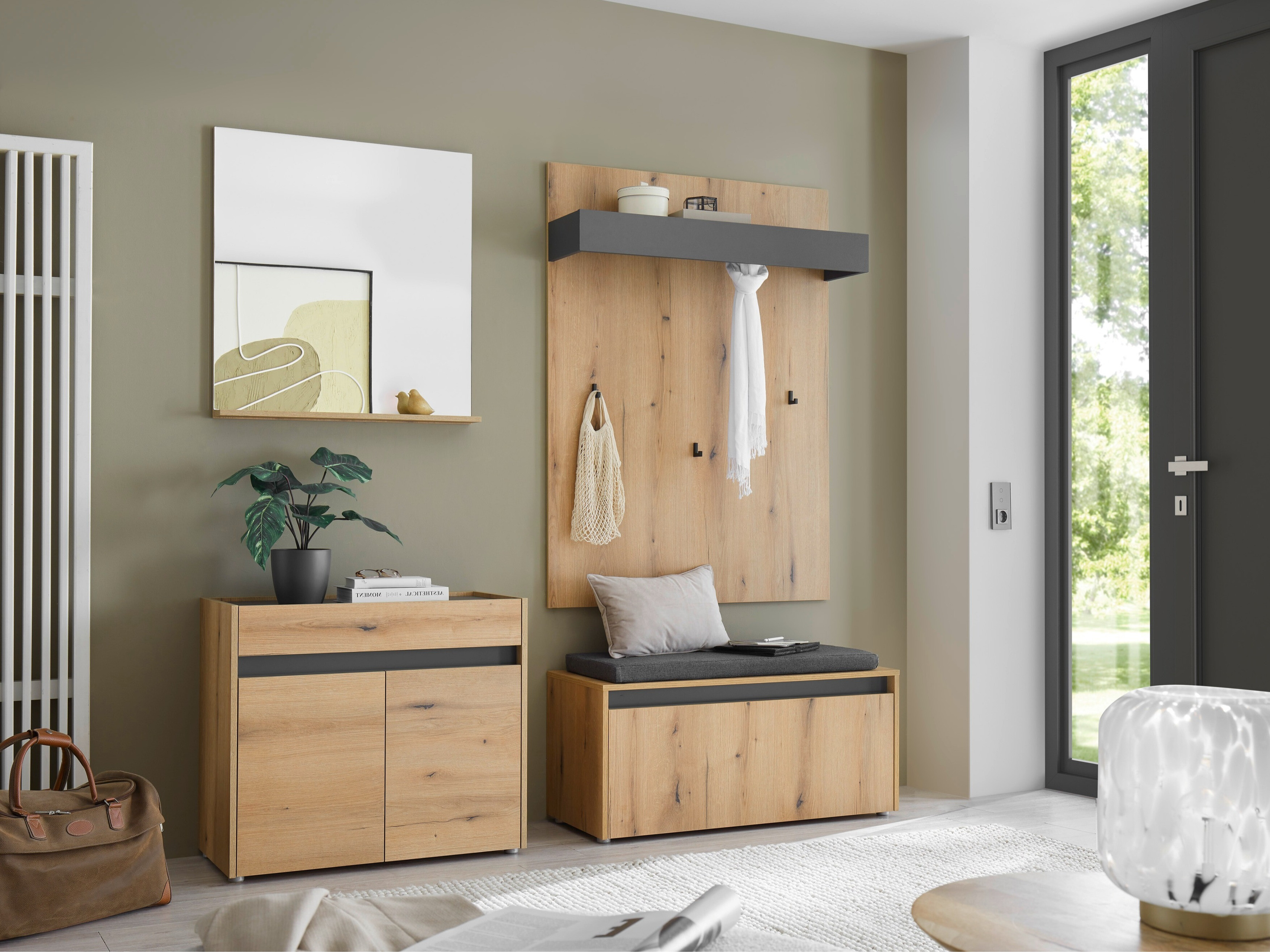 Flurgarnitur Elbsori 168 (Eichenholzoptik)