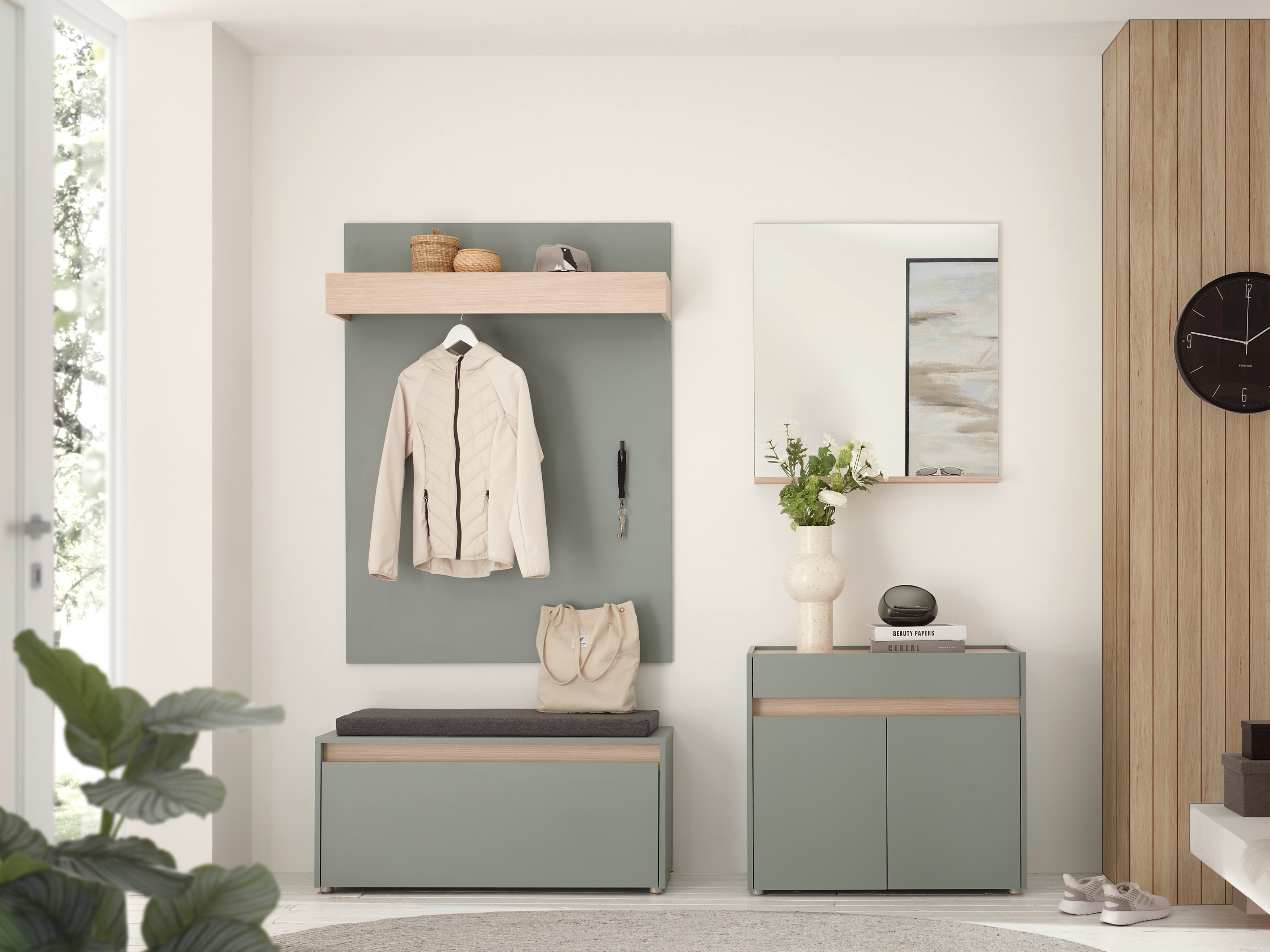 Flurgarnitur Elbsori 168 (Grün)