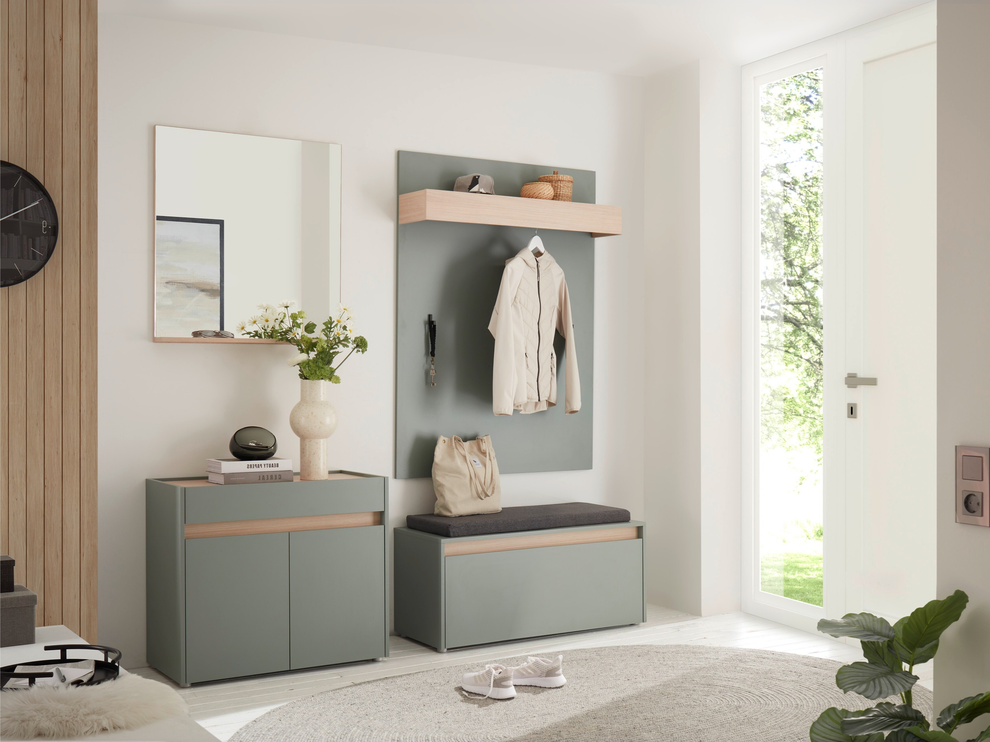 Flurgarnitur Elbsori 168 (Grün)