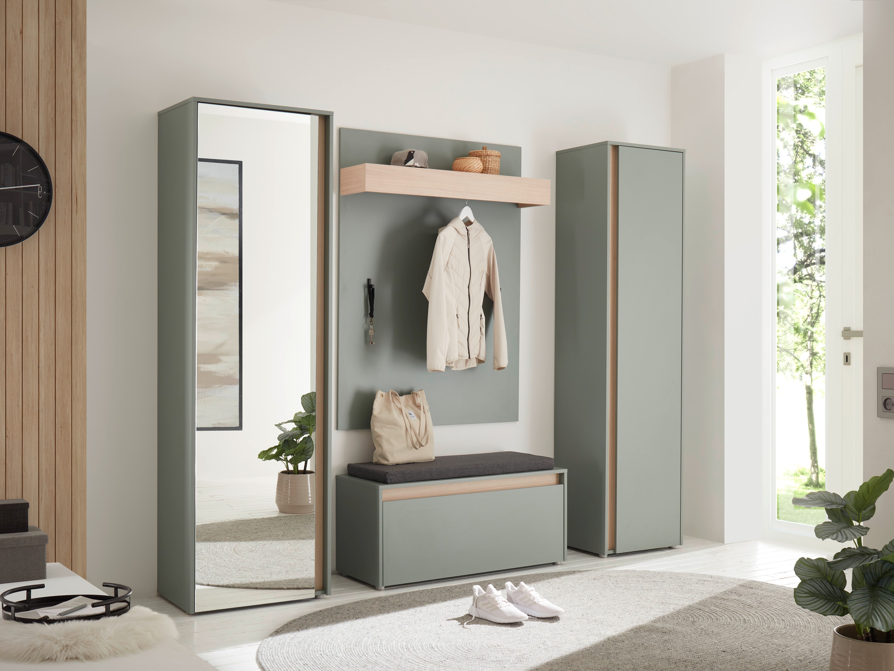 Flurgarnitur Elbsori 169 (Grün)