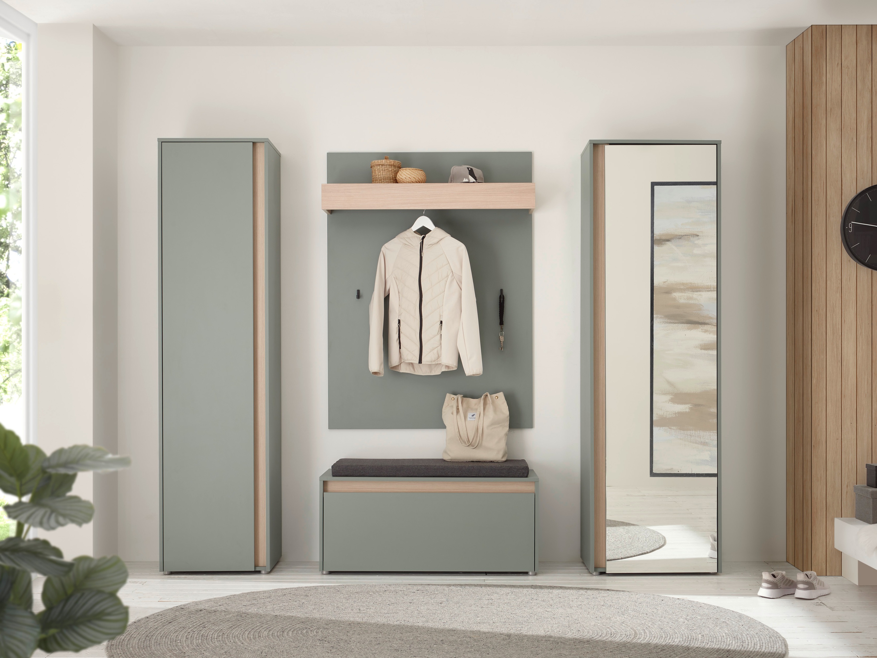 Flurgarnitur Elbsori 169 (Grün)