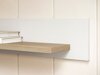 Heimbüro-Set Fermaru 116 (Weiß + Eichenholzoptik)