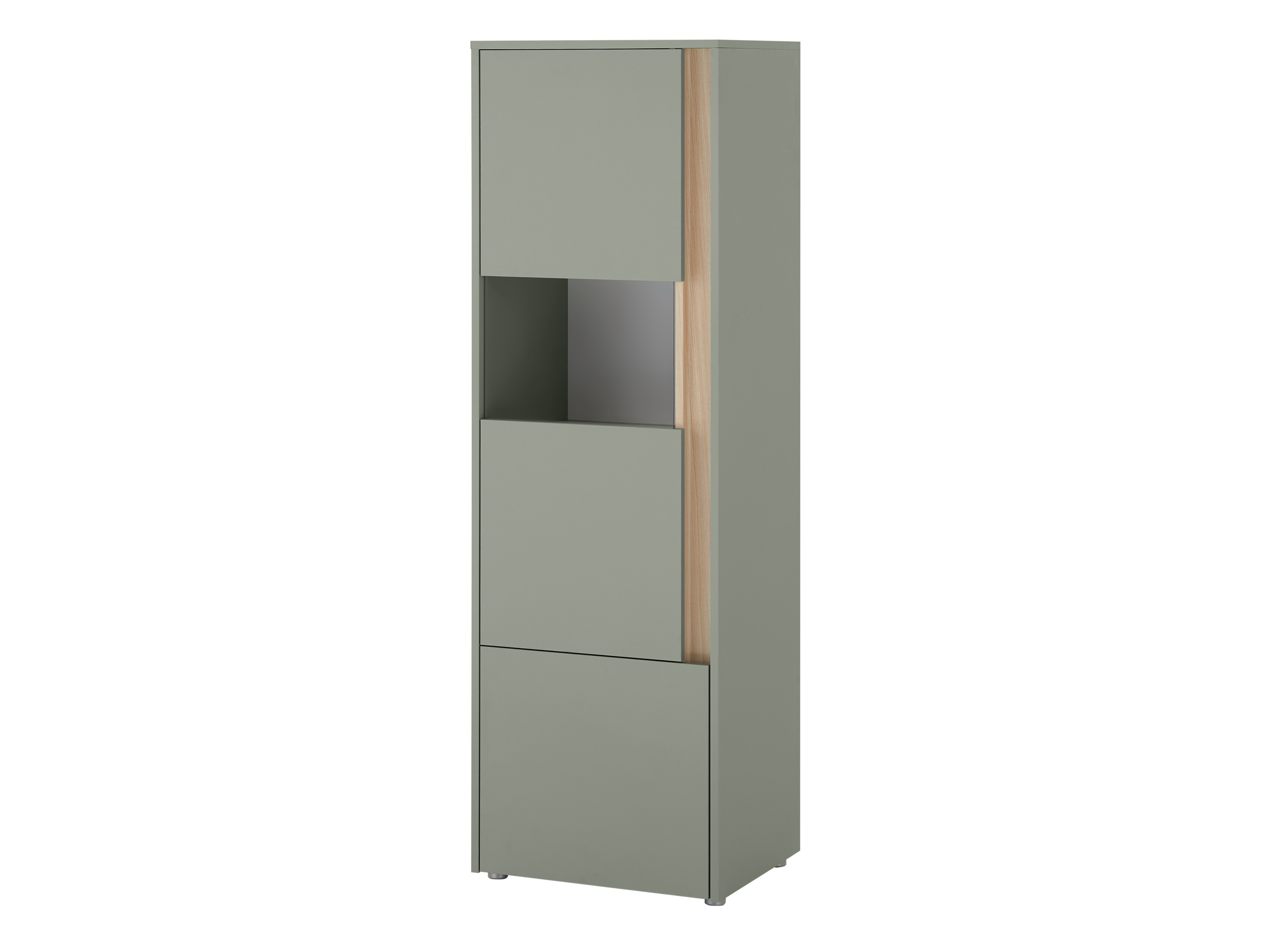 Regal Elbsori 102 (Grün + Eichenholzoptik)