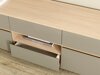 Wohnzimmer-Sets Fermaru 113 (Staubiges Grün + Eichenholzoptik)