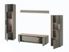 Wohnzimmer-Sets Elbsori 130 (Grün + Eichenholzoptik)