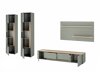 Wohnzimmer-Sets Elbsori 132 (Grün + Eichenholzoptik)