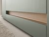 Wohnzimmer-Sets Elbsori 132 (Grün + Eichenholzoptik)