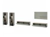 Wohnzimmer-Sets Elbsori 135 (Grün + Eichenholzoptik)