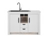 Modularer Schrank mit Schubladen und Türen Flora 100