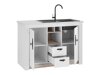 Modularer Schrank mit Schubladen und Türen Flora 100