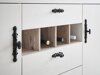 Modularer Schrank mit Schubladen und Türen Flora 101