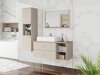 Badezimmer-Set Ophruvi 101 (Hellbraun)