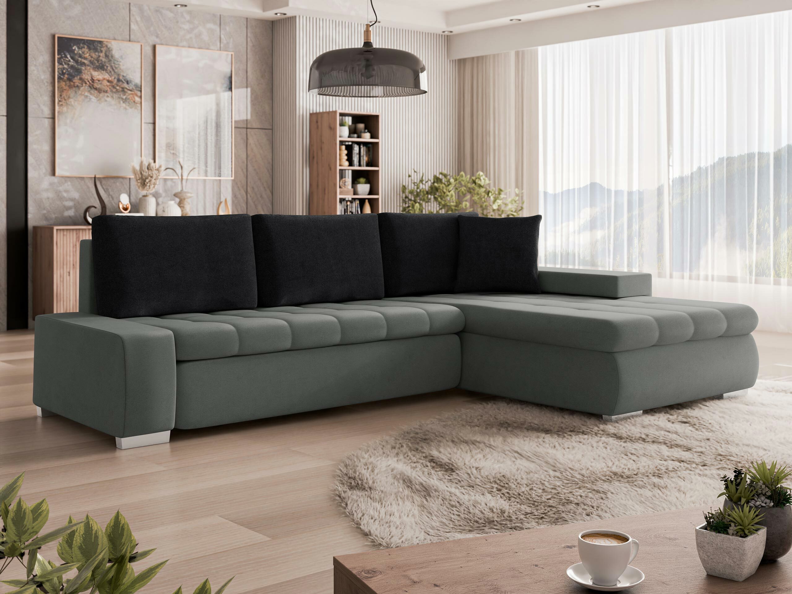Ecksofa Comfivo 112 (Magic Velvet 2217 + Magic Velvet 2219)