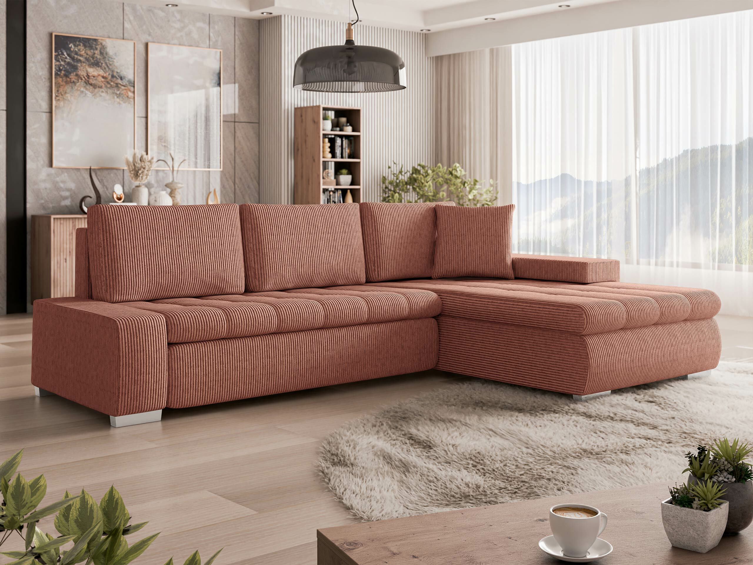 Ecksofa Comfivo 112 (Uttario Velvet 2955 + Evo 28)