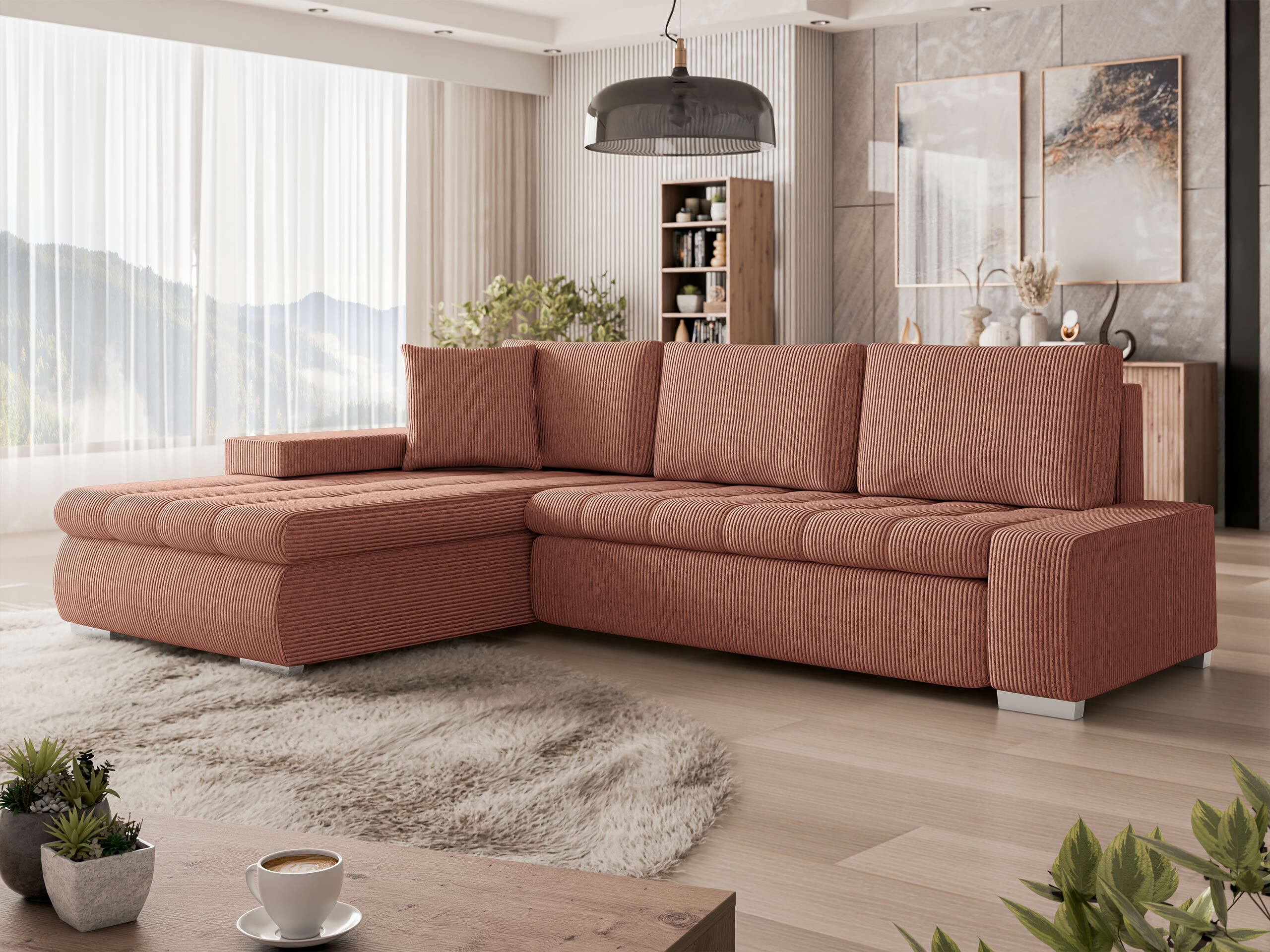 Ecksofa Comfivo 112 (Uttario Velvet 2955 + Evo 28)