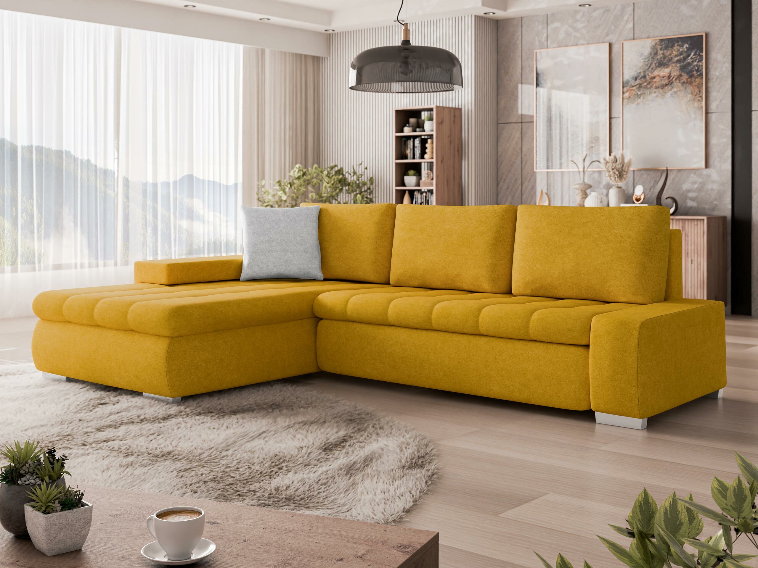 Ecksofa Comfivo 112 (Uttario Velvet 2959 + Uttario Velvet 2973)