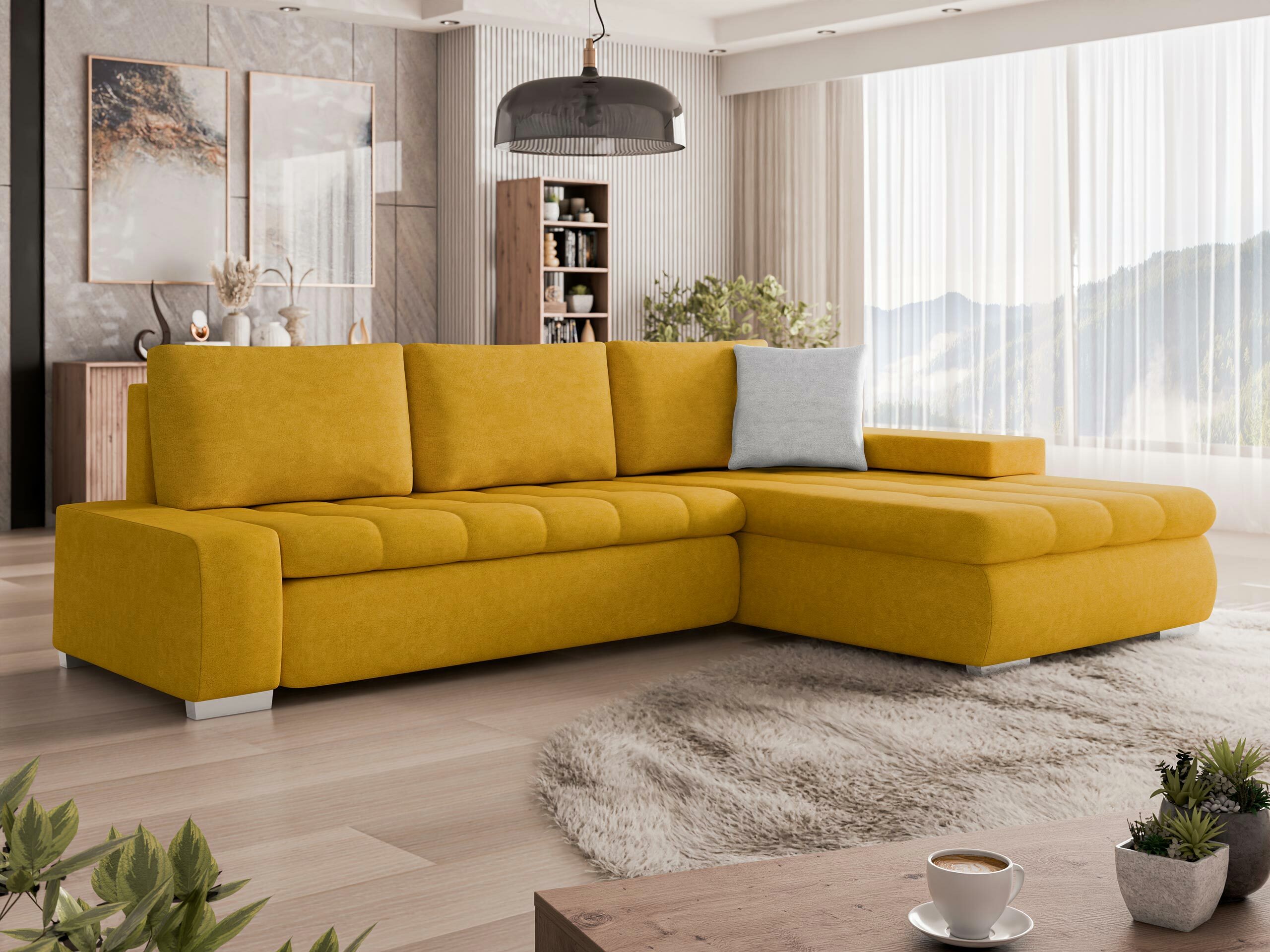 Ecksofa Comfivo 112 (Uttario Velvet 2959 + Uttario Velvet 2973)