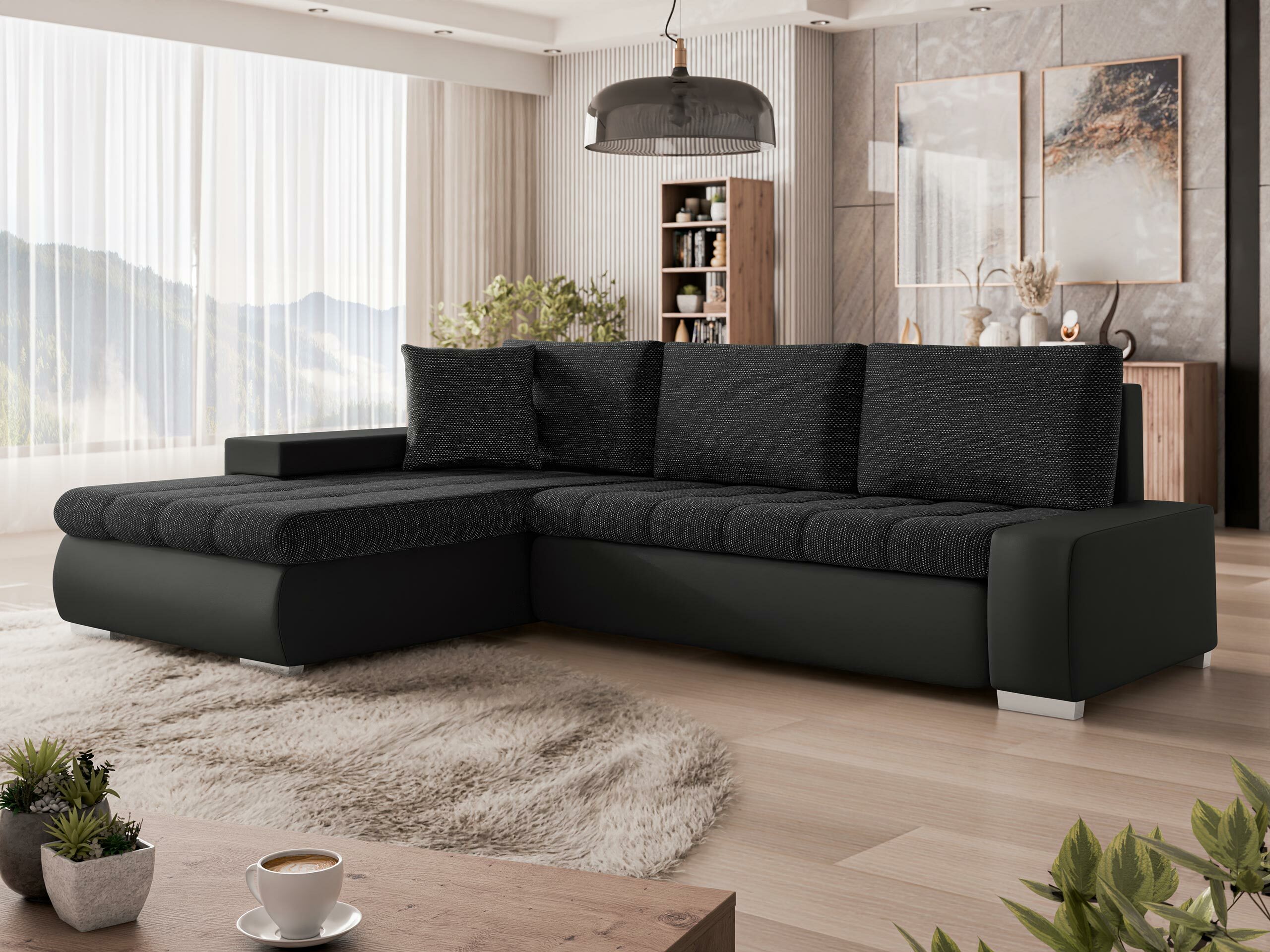 Ecksofa Comfivo Nitor (Soft 011 + Lawa 06)