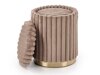 Hocker-Set Houston 2076 (Cappuccino)