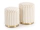 Hocker-Set Houston 2076 (Cremefarben)