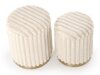 Hocker-Set Houston 2076 (Cremefarben)