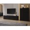 Wohnzimmer-Sets Elbleve 104 (Schwarz)