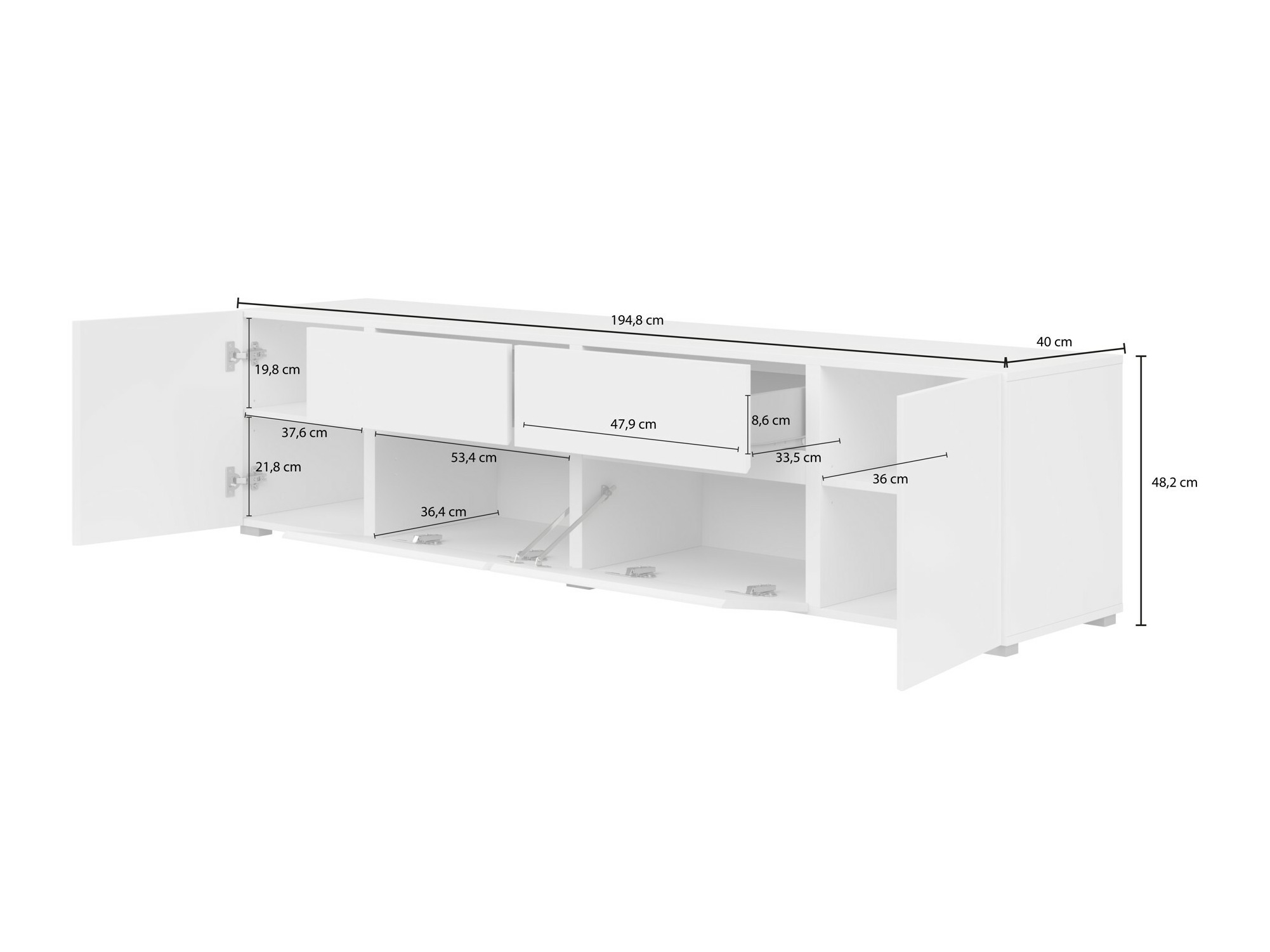 Wohnzimmer-Sets Elbleve 104 (Schwarz)