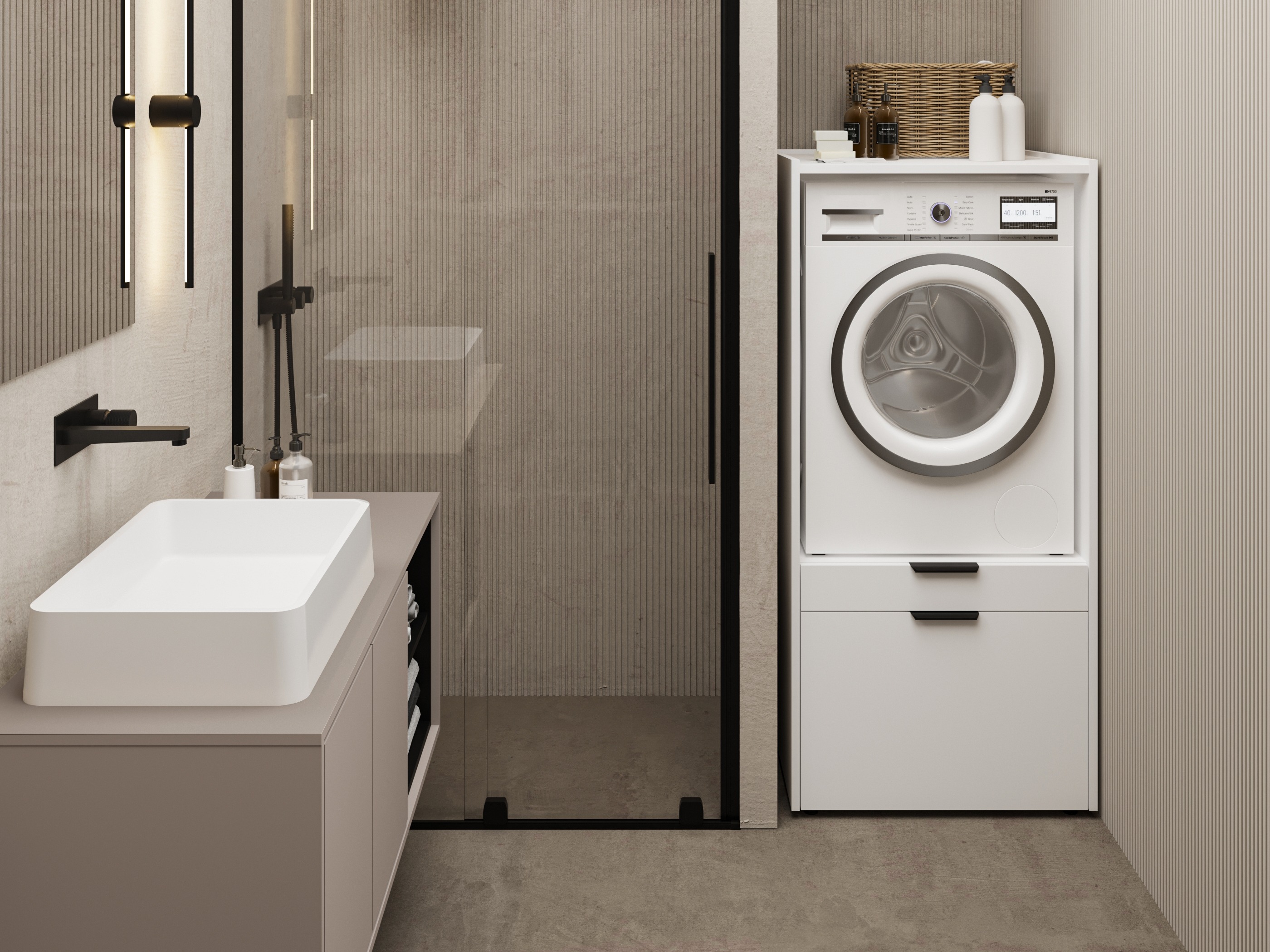 Badezimmer-Regal Austin 376 (Weiß)