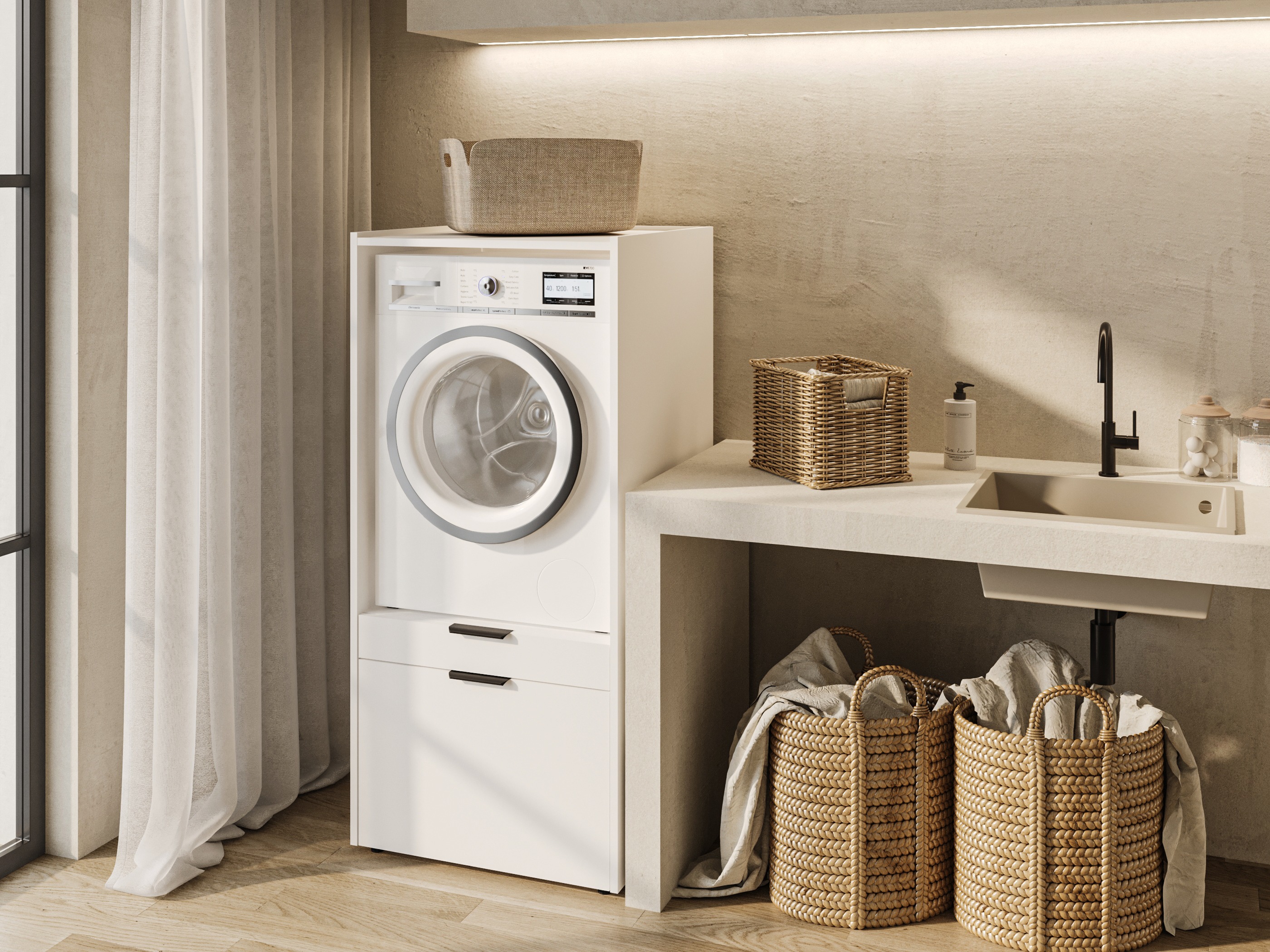 Badezimmer-Regal Austin 376 (Weiß)