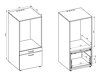 Badezimmer-Regal Austin 377 (Walnussholzoptik)