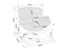 Sessel Detroit 918 (Grau)
