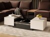 Couchtisch-Transformer Austin 380 (Kaschmir + Schwarz)