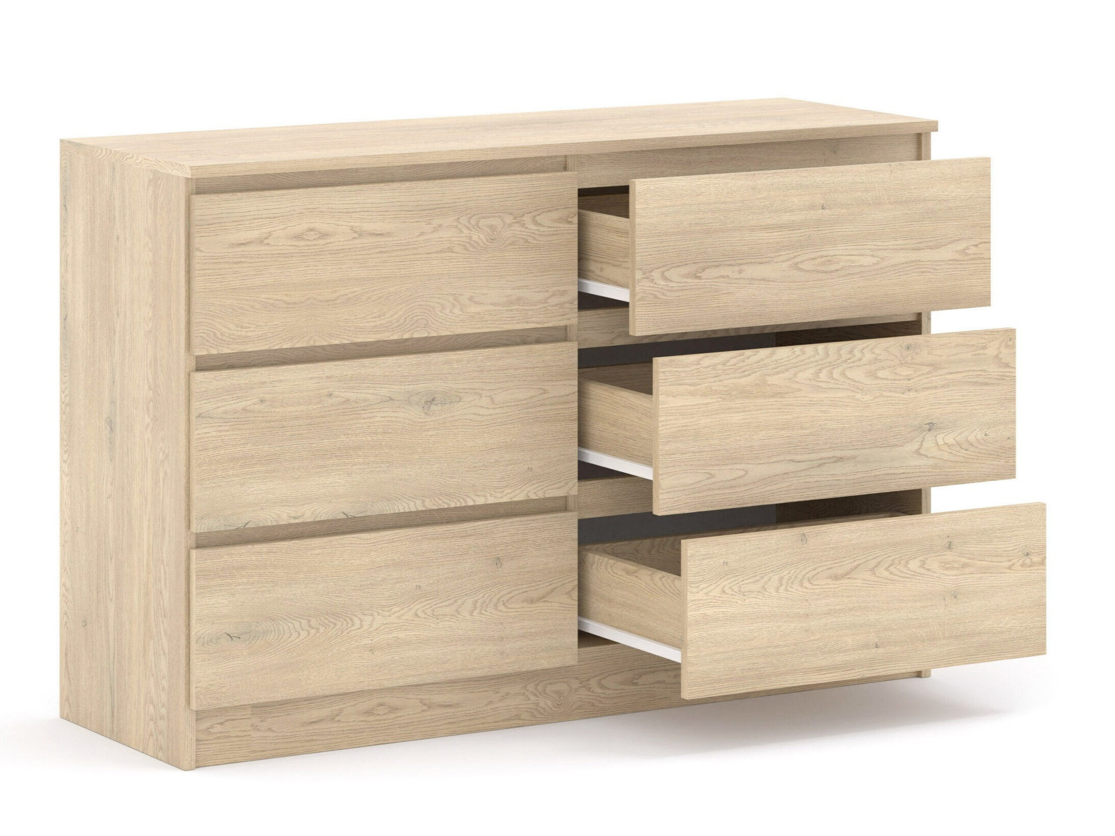 Kommoden Buffalo 196 (Eichenholzoptik)