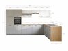 Modulares Küchenset Ati White Grey 118