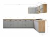 Modulares Küchenset Ati Grey 133