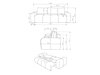 Schlafsofa Kingston 154 (Curio 60)