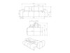 Schlafsofa Kingston 154 (Flow 01)