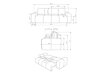 Schlafsofa Kingston 154 (Flow 02)