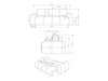 Schlafsofa Kingston 154 (Flow 03)
